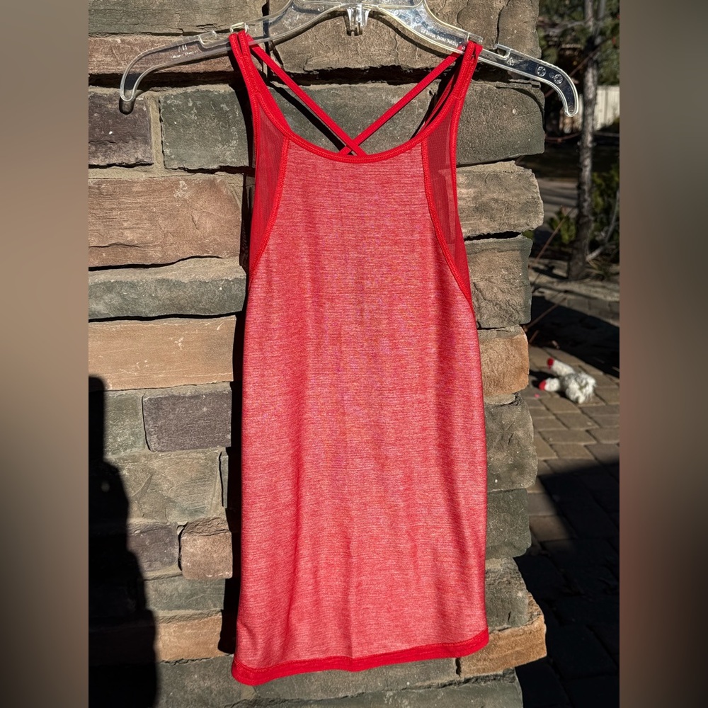 Lulu lemon Red Sleeveless Women's Top
